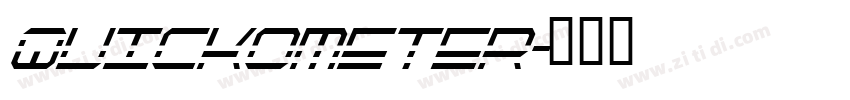 Quickometer字体转换