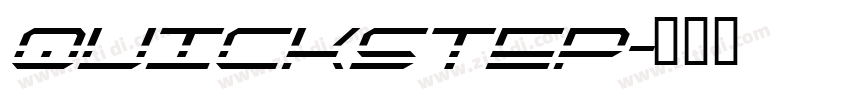 quickstep字体转换