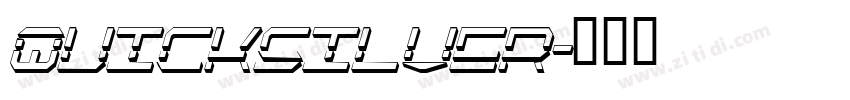 Quicksilver字体转换
