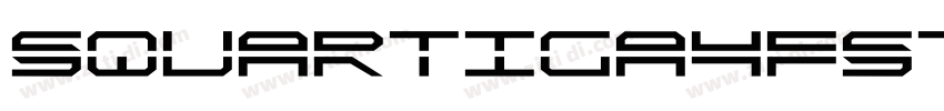 Squartiga4FStrike字体转换