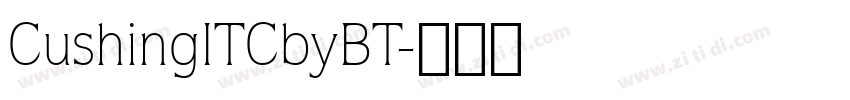 CushingITCbyBT字体转换