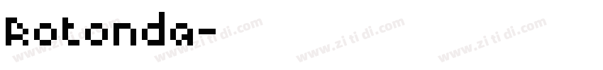 Rotonda字体转换 Rotonda字体转换