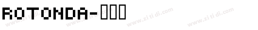 Rotonda字体转换 Rotonda字体转换