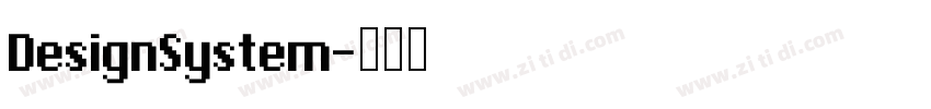 DesignSystem字体转换