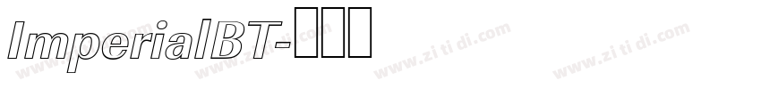 ImperialBT字体转换