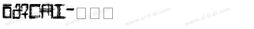 067cai字体转换