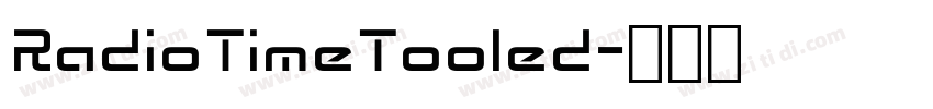 RadioTimeTooled字体转换