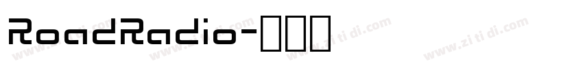 RoadRadio字体转换