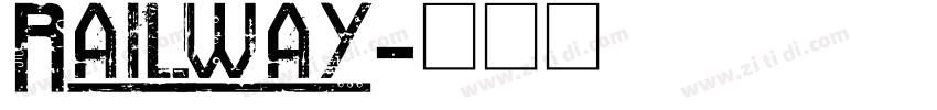 Railway字体转换