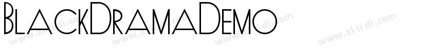 BlackDramaDemo字体转换