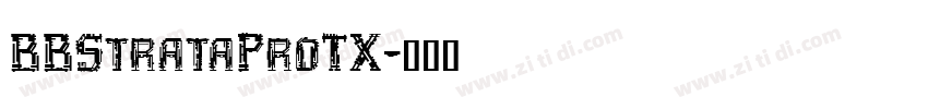 BBStrataProTX字体转换