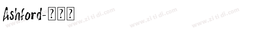 Ashford字体转换