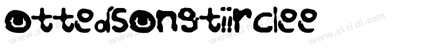 DottedsongtiCircleRe字体转换