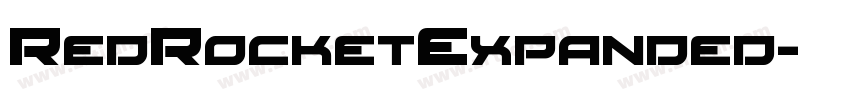RedRocketExpanded字体转换 RedRocketExpanded字体转换