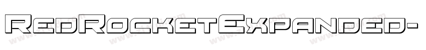 RedRocketExpanded字体转换 RedRocketExpanded字体转换