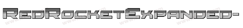 RedRocketExpanded字体转换 RedRocketExpanded字体转换