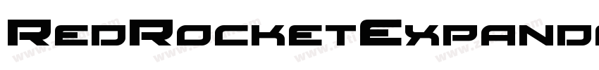 RedRocketExpanded字体转换 RedRocketExpanded字体转换