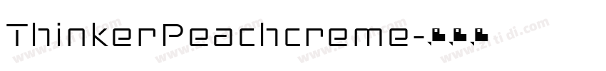 ThinkerPeachcreme字体转换