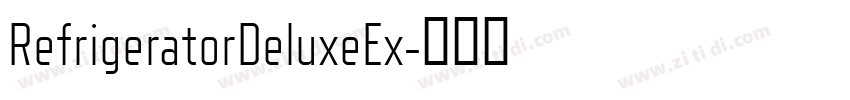 RefrigeratorDeluxeEx字体转换