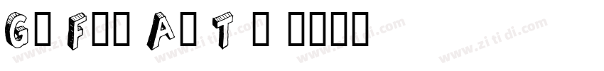 GauFontAirTrip字体转换
