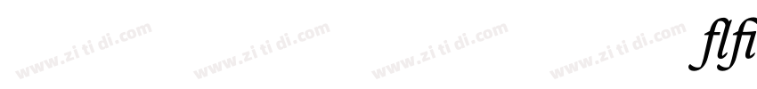 RenardNo1-Italic字体转换