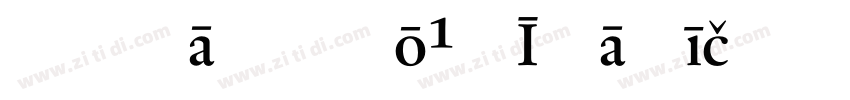 RenardNo1-Italic字体转换