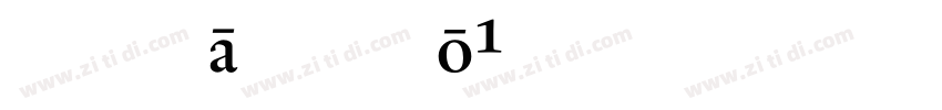 RenardNo1字体转换