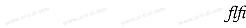 RenardNo1-Italic字体转换