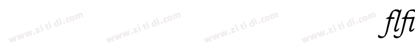 RenardNo1-Italic字体转换