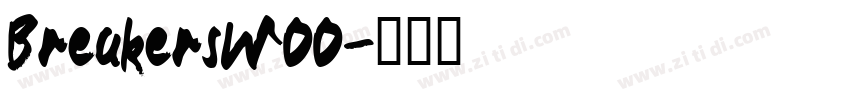 BreakersW00字体转换
