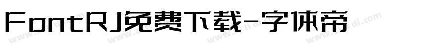 FontRJ免费下载字体转换