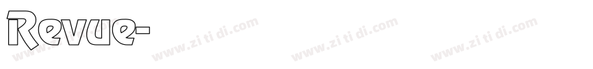 Revue字体转换