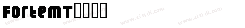 ForteMT字体转换