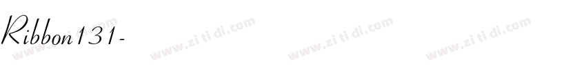 Ribbon131字体转换