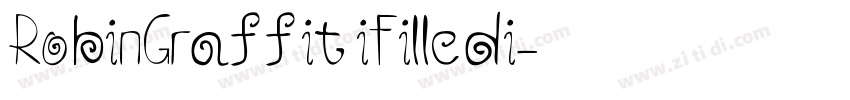 RobinGraffitiFilledi字体转换