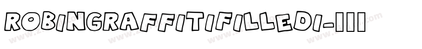 RobinGraffitiFilledi字体转换