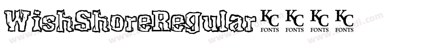 WishShoreRegular字体转换