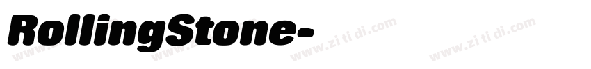 RollingStone字体转换