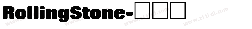 RollingStone字体转换