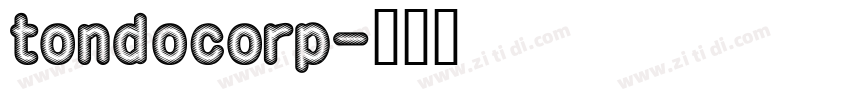 tondocorp字体转换