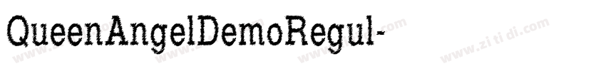 QueenAngelDemoRegul字体转换