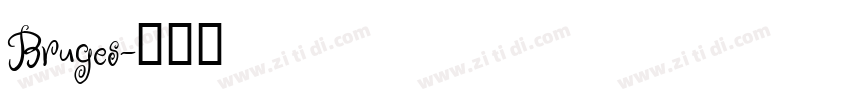 Bruges字体转换