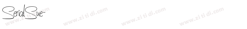 SerialSue字体转换