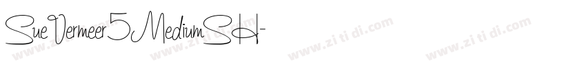 SueVermeer5MediumSH字体转换
