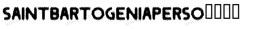 SaintBartogeniaPERSO字体转换