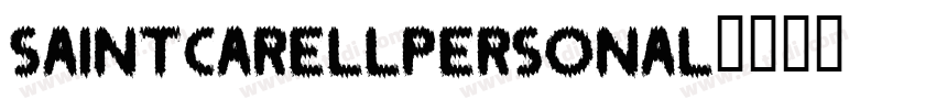 SaintCarellPERSONAL字体转换