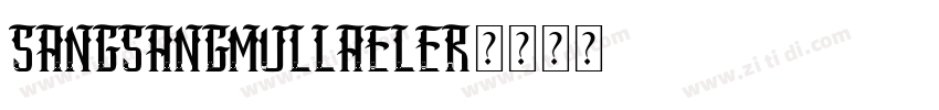 SangSangMullaeler字体转换