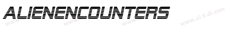 AlienEncounters字体转换