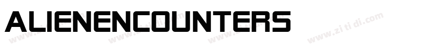 AlienEncounters字体转换