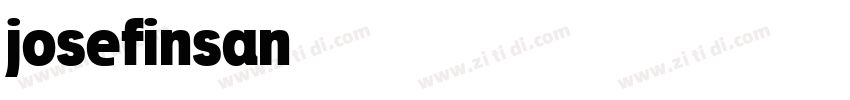 josefinsan字体转换